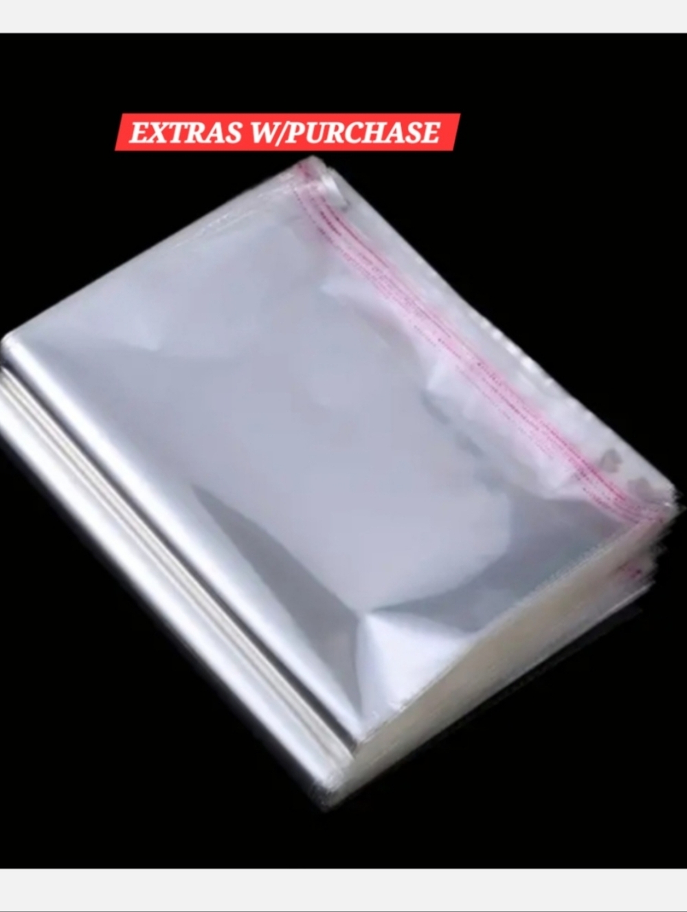 15ct. 12x18 Cellophane Clear Resealable Bag✨️PRICE FIRM✨️